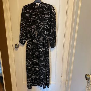 Topshop dress with abstract horse print